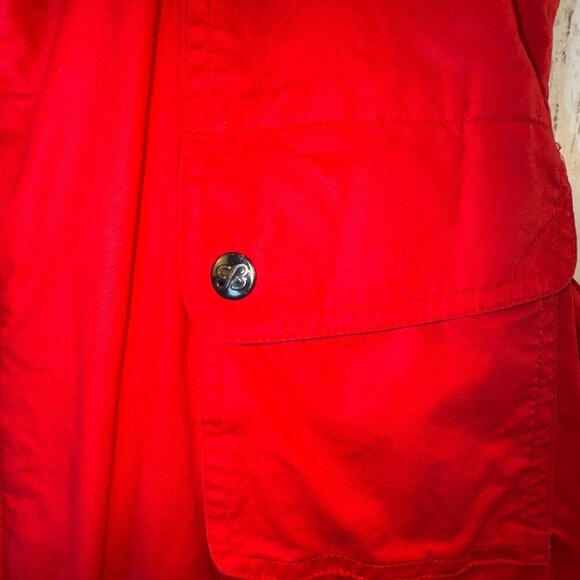 Eddie Bauer Womens Size L Goose Down Filled Vintage Puffer Vest Red - Picture 3 of 8